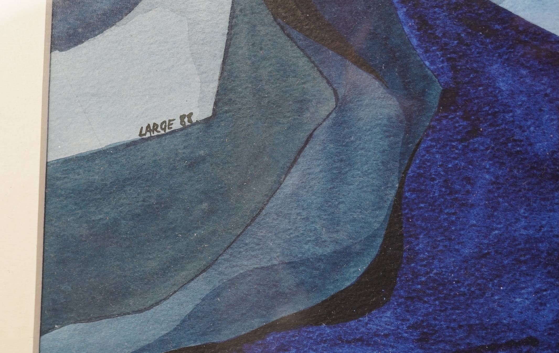 George Large, b. 1936, 'Fives & Threes'